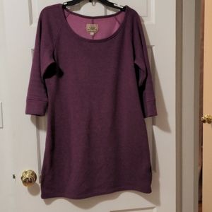 UGG 3/4 Sleeve Sweatshirt Dress Tunic Nightgown